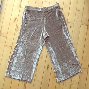 MADEWELL CULOTTE VELVET PANTS